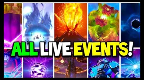 fortnite live events|All Live Events and Schedules 